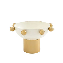 Cargar imagen en el visor de la galería, Bowl Temari Blanco Con Dorado