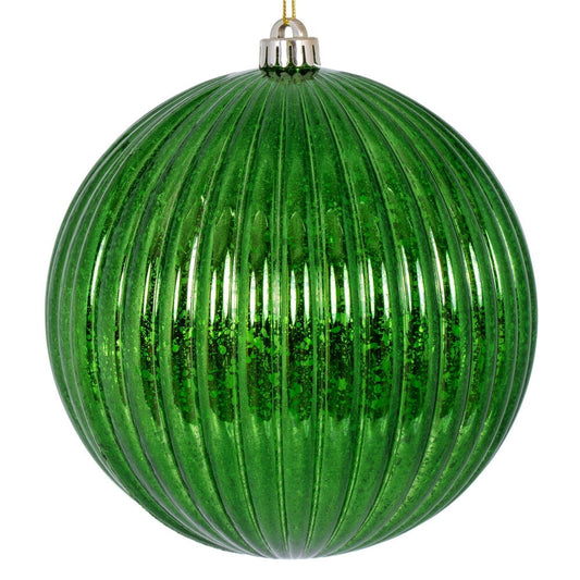 8" Emerald Mercury Lined Ball